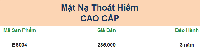 Gia Mat Na Thoat Hiem ES004