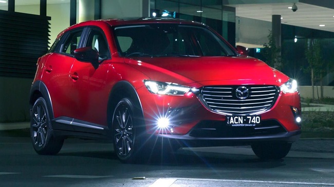 Xe người Việt phát thèm Mazda CX-3 là SUV cỡ nhỏ có đèn pha tốt nhất