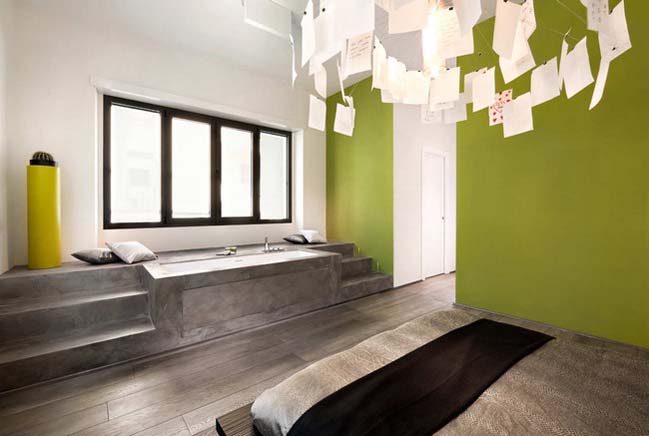 Thiết kế nội thất chung cư với những điểm nhấn đầy màu sắc
