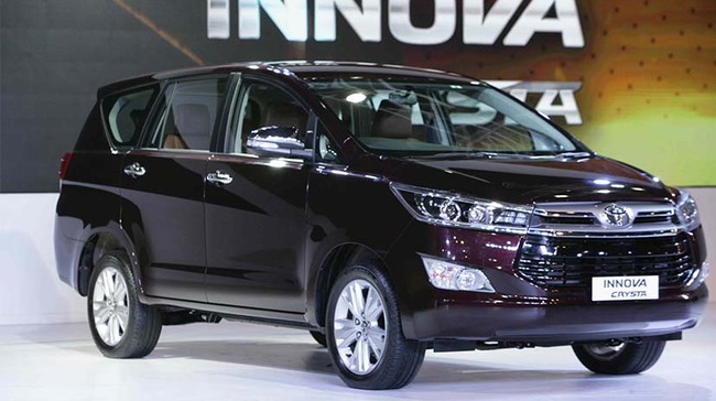 Toyota Innova Crysta bán chạy, soán ngôi Suzuki Ertiga