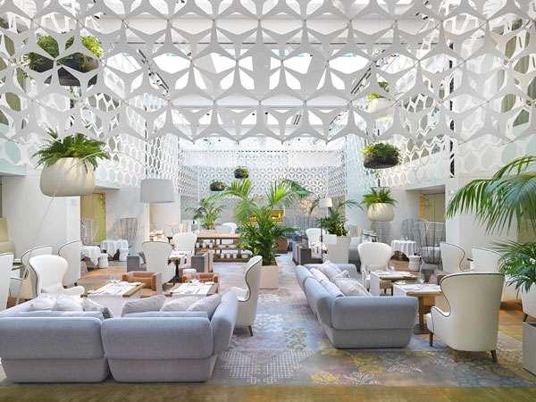 Kiến trúc tuyệt đẹp của khách sạn ở Barcelona