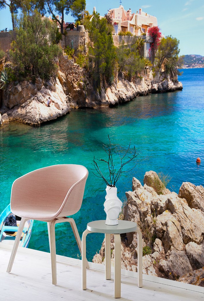 Majorca Wall Mural by PIXERS Majorca Wall Mural by PIXERS Nature Inspired Eye Deceiving Wall Murals to Make Your Home Look Bigger